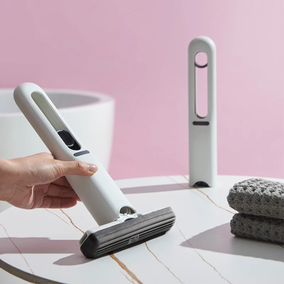 Mini Self-Squeeze Mop | for Kitchen, Car & Windows