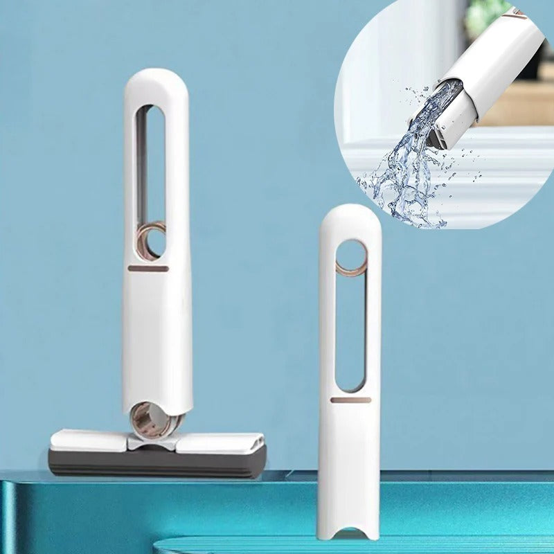 Mini Self-Squeeze Mop | for Kitchen, Car & Windows