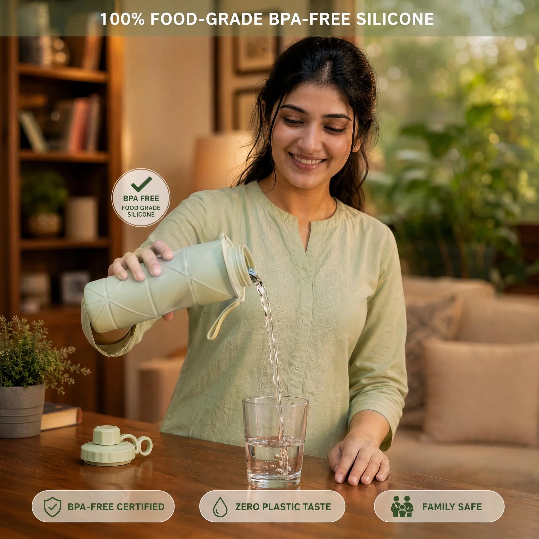 BPA-free certification badge graphic