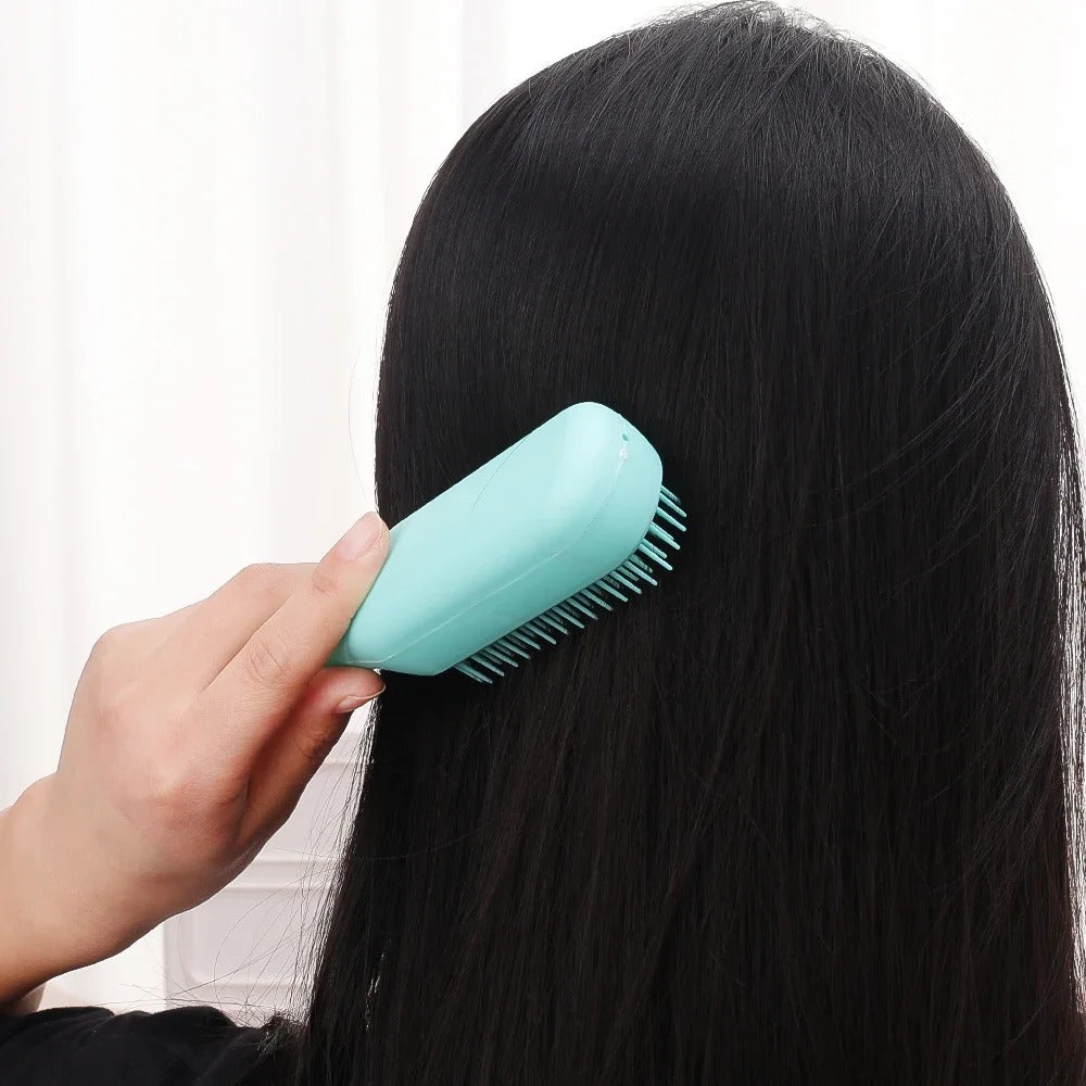 Self-cleaning Hairbrush