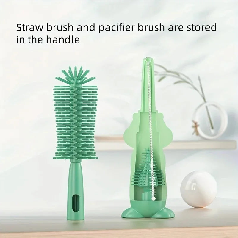 3-in-1 Detachable Baby Bottle Brush