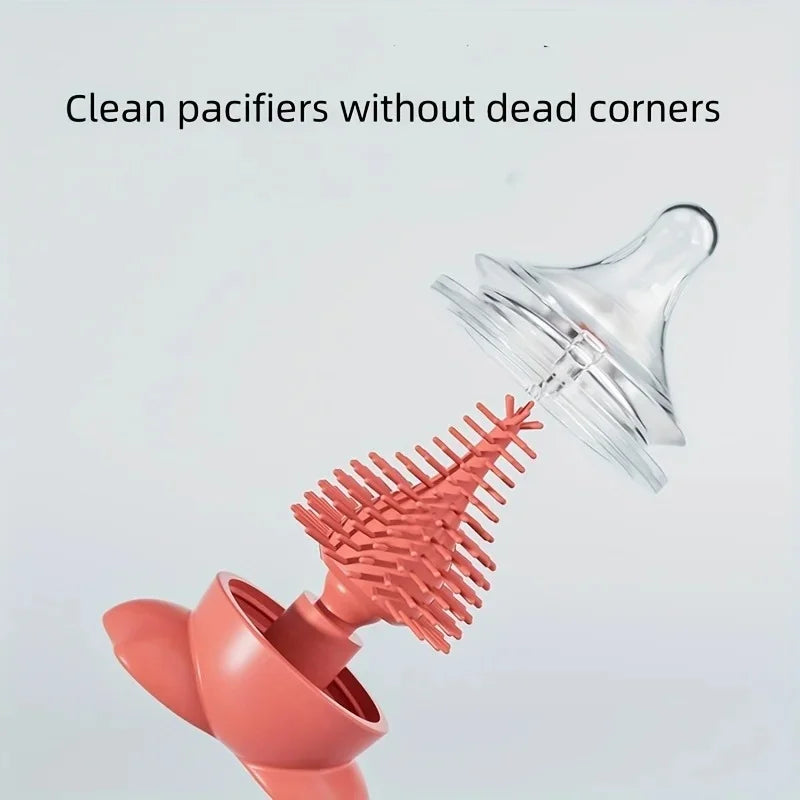 3-in-1 Detachable Baby Bottle Brush