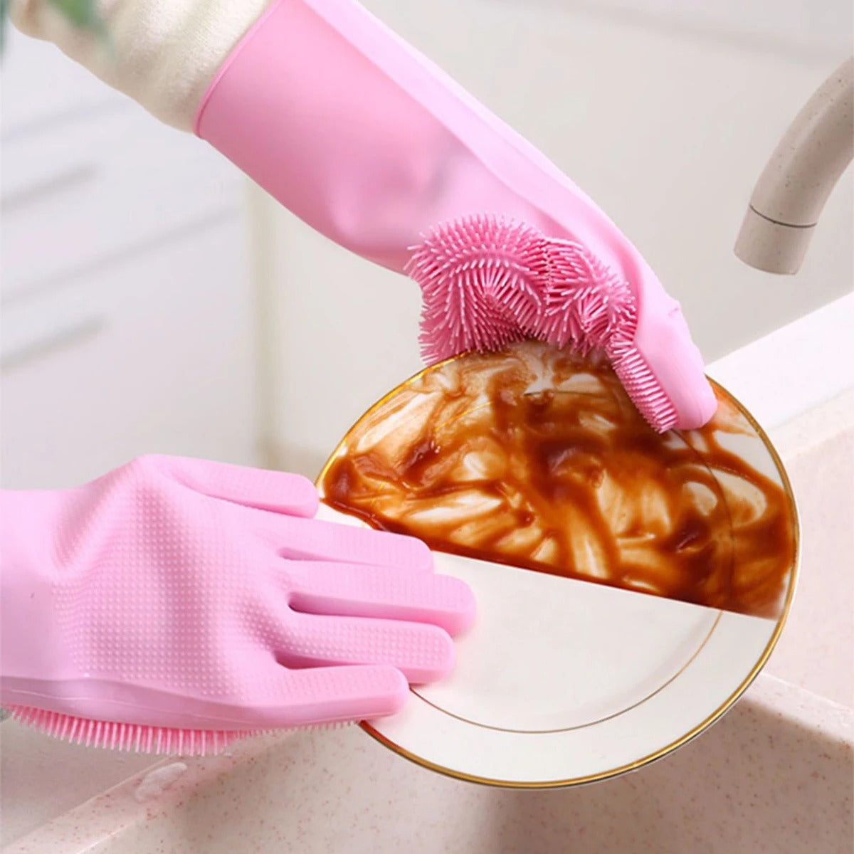 Magic Silicone Gloves | Heat-Resistant Reusable
