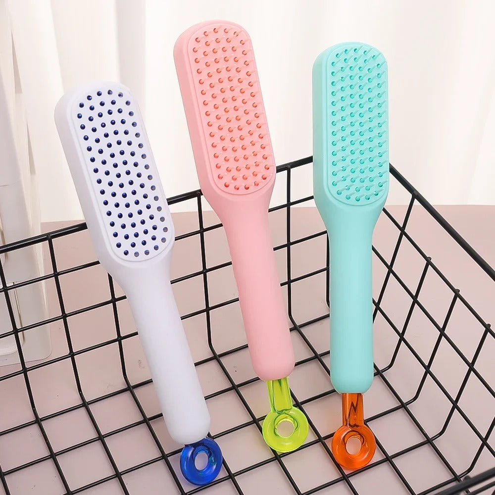 Self-cleaning Hairbrush