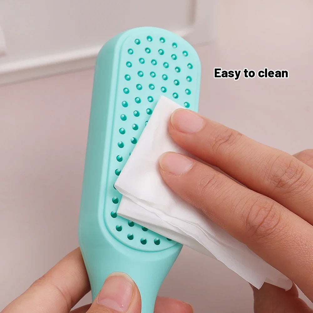 Self-cleaning Hairbrush
