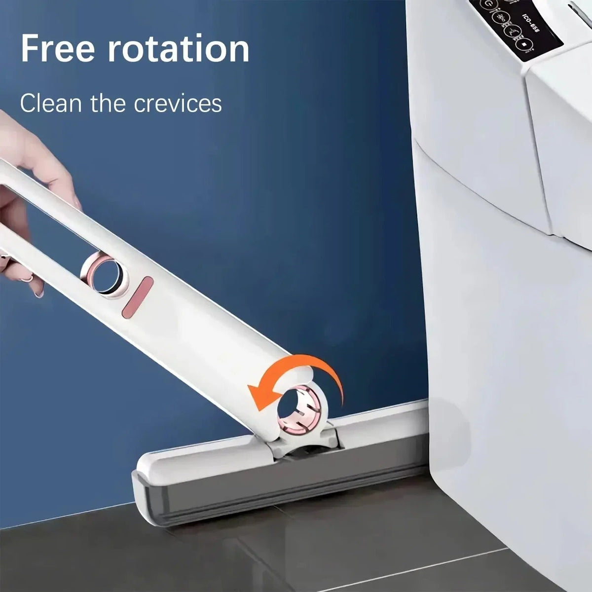 Mini Self-Squeeze Mop | for Kitchen, Car & Windows