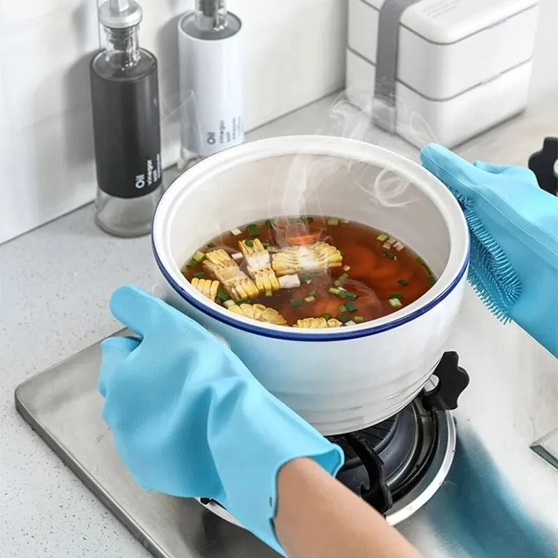 Magic Silicone Gloves | Heat-Resistant Reusable