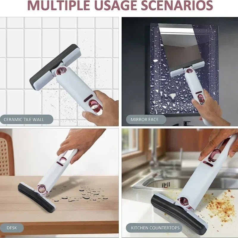 Mini Self-Squeeze Mop | for Kitchen, Car & Windows