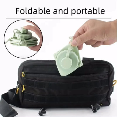 Foldable Silicone Water Bottle