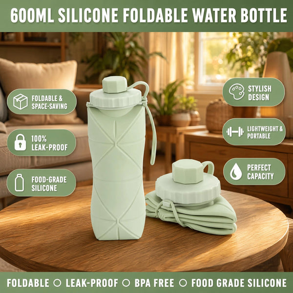 Foldable Silicone Water Bottle
