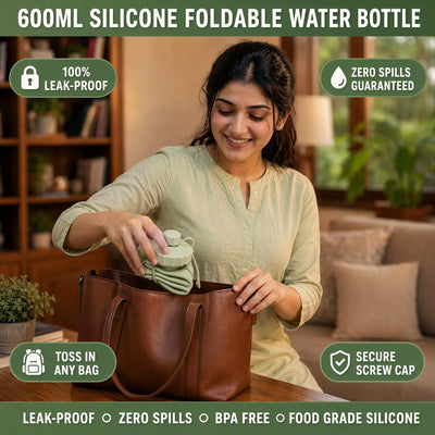 Foldable Silicone Water Bottle