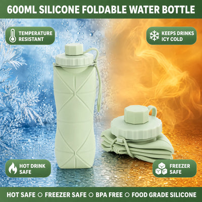 Foldable Silicone Water Bottle