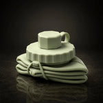 Screw cap and strap