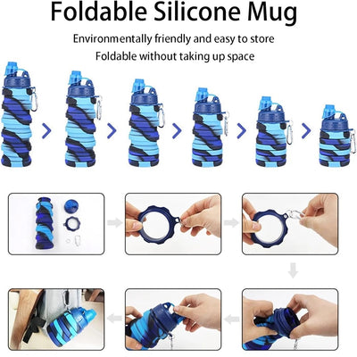 Foldable Water Bottle Leak-Proof