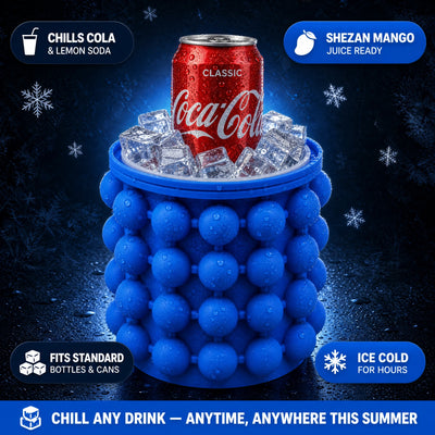 Silicone Ice Cube Maker Bucket