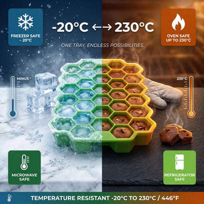 Silicone Honeycomb 37 Cavity Ice Cube