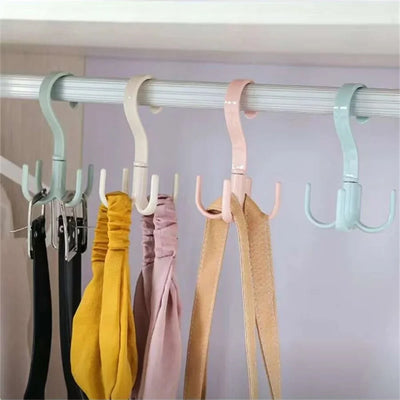 Multi-Purpose 4-Claw Rotatable Hook
