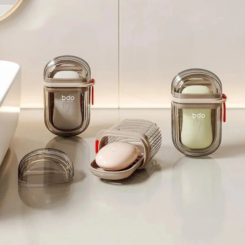 Vertical Soap Holder For Travel & Bathroom