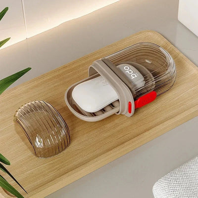 Vertical Soap Holder For Travel & Bathroom
