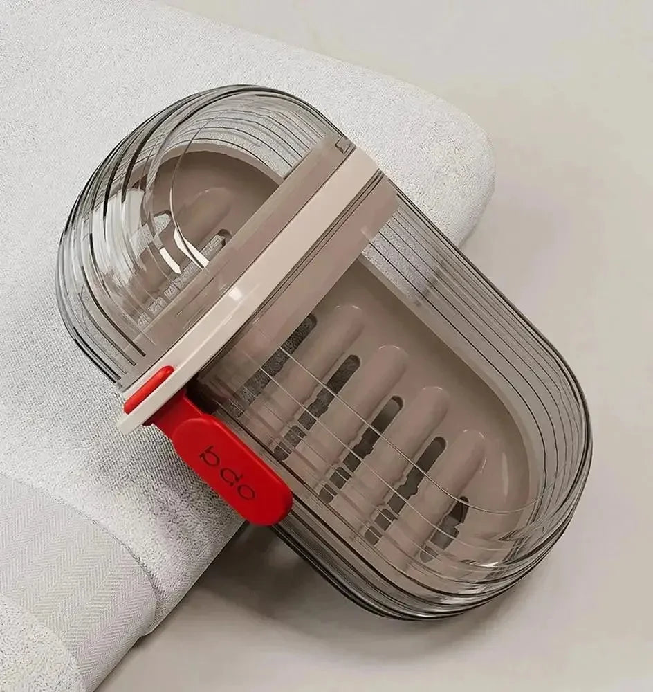 Vertical Soap Holder For Travel & Bathroom