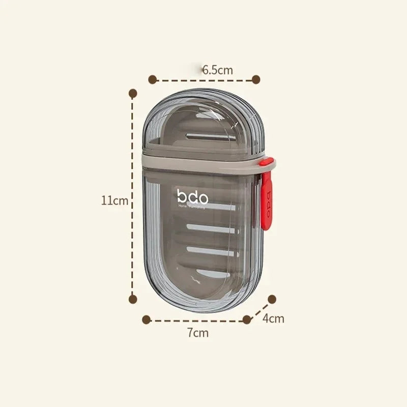 Vertical Soap Holder For Travel & Bathroom