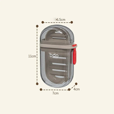 Vertical Soap Holder For Travel & Bathroom