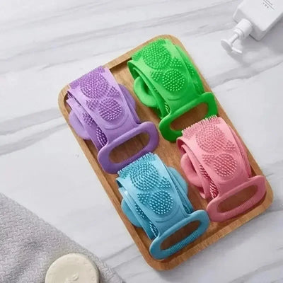 Single Side Bath Towel Scrubber