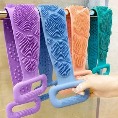 Single Side Bath Towel Scrubber