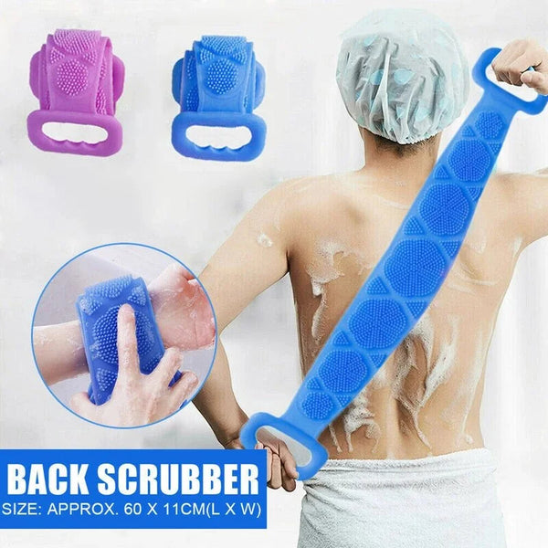 Single Side Bath Towel Scrubber