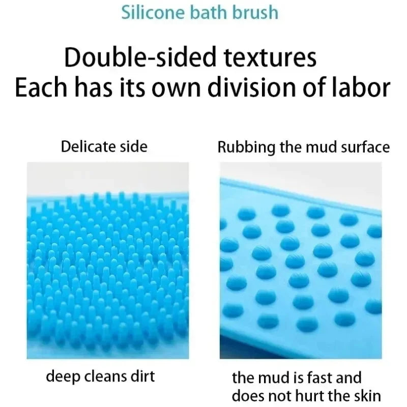 Single Side Bath Towel Scrubber