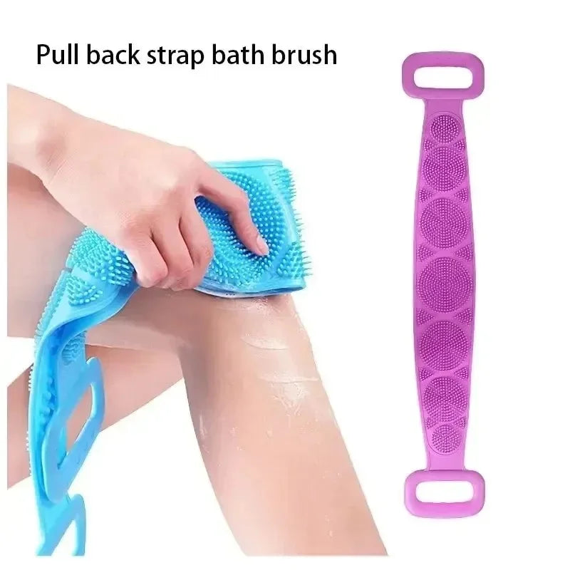Single Side Bath Towel Scrubber