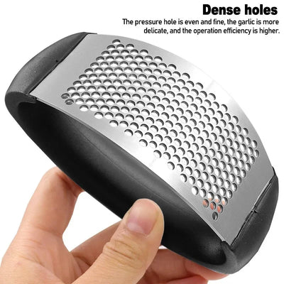 Stainless Steel Garlic Press Crusher