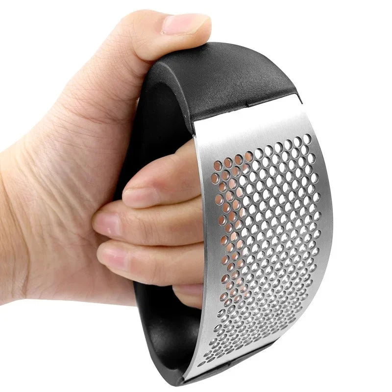 Stainless Steel Garlic Press Crusher