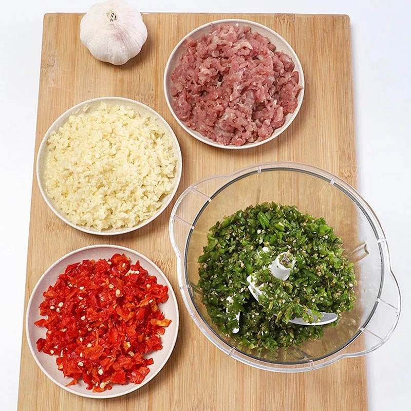 Manual Food Chopper | Ideal for Meat & Vegetables