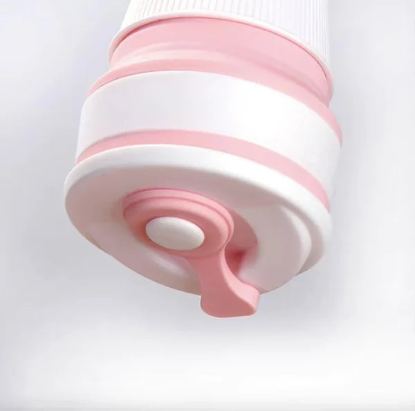 Collapsible Coffee Cup | Portable, Reusable Silicone Travel Mug with Leakproof Lid