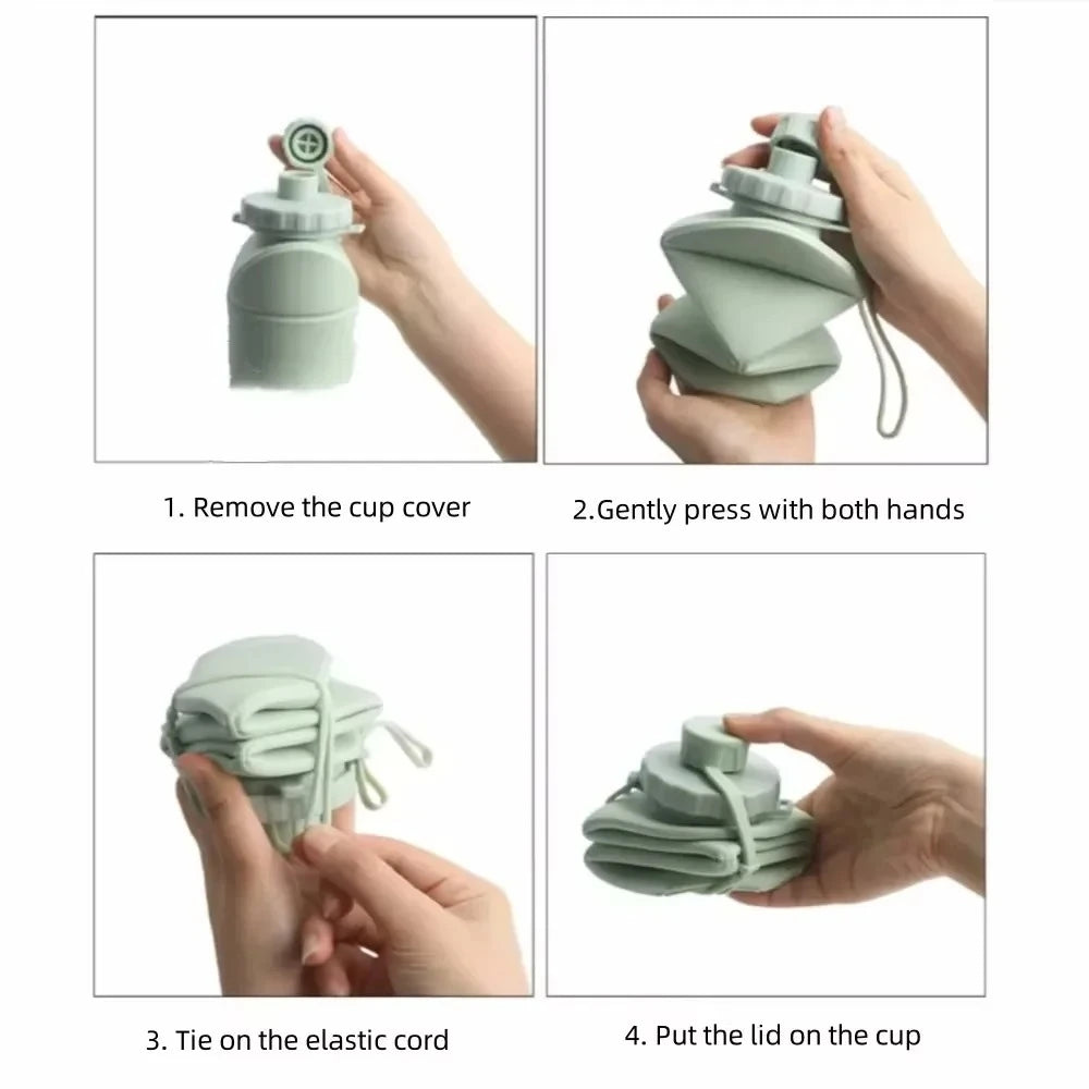 Foldable Silicone Water Bottle