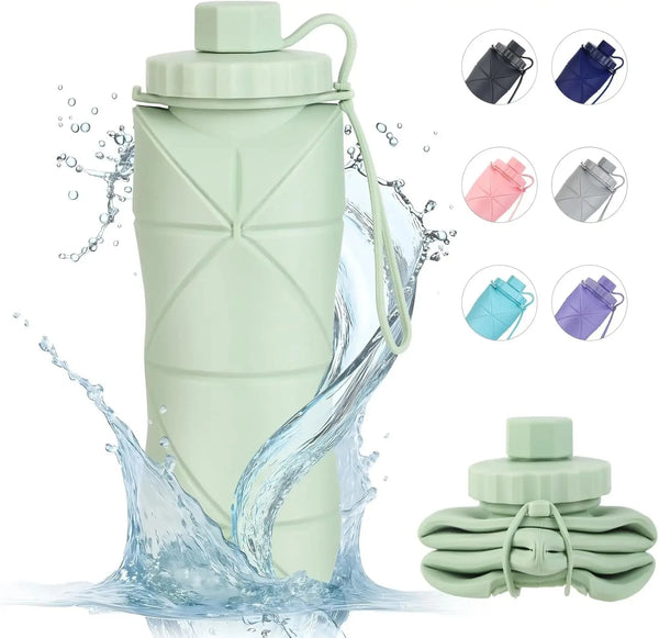 Foldable Silicone Water Bottle