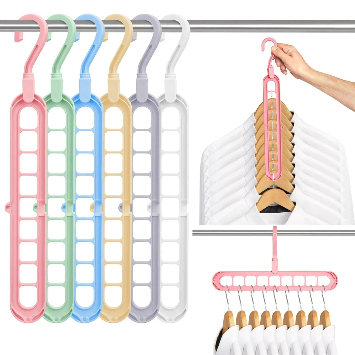 Magic Hanger With 9 Hole