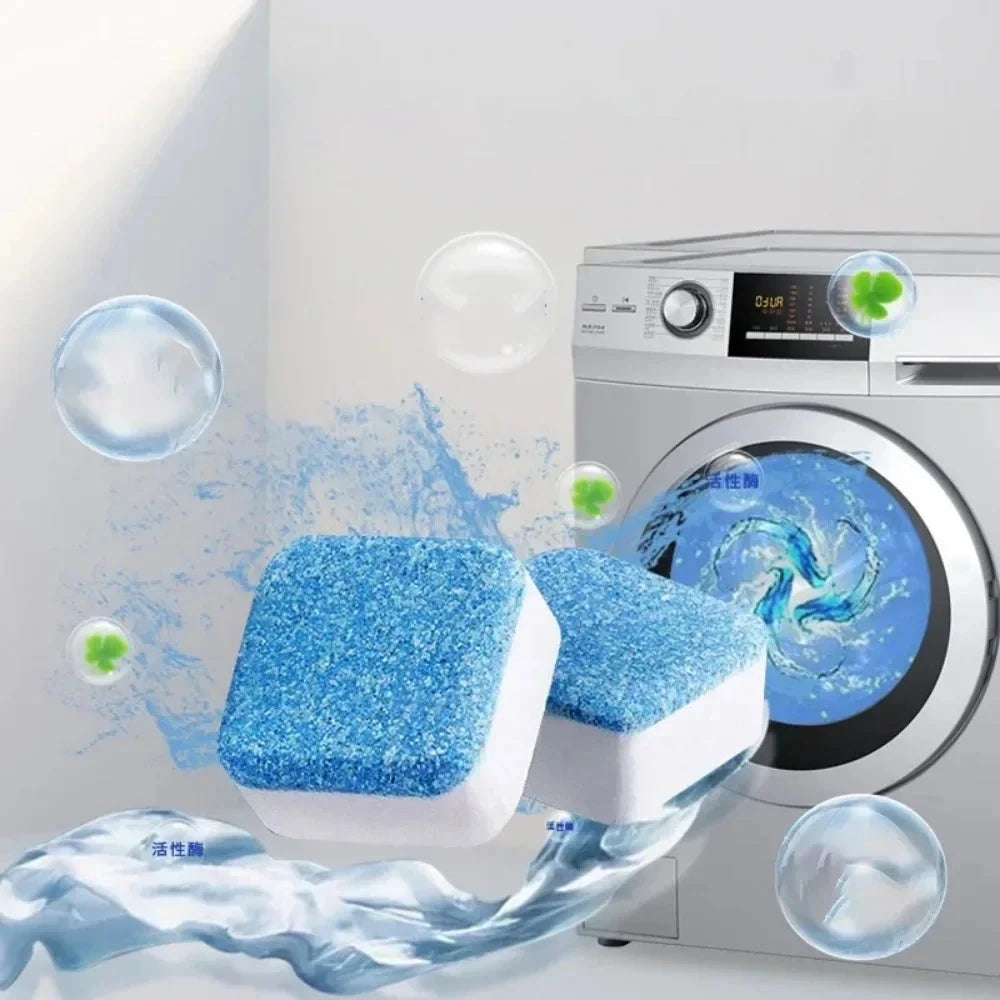 Washing Machine Cleaner Tablets (4-12 Packs)